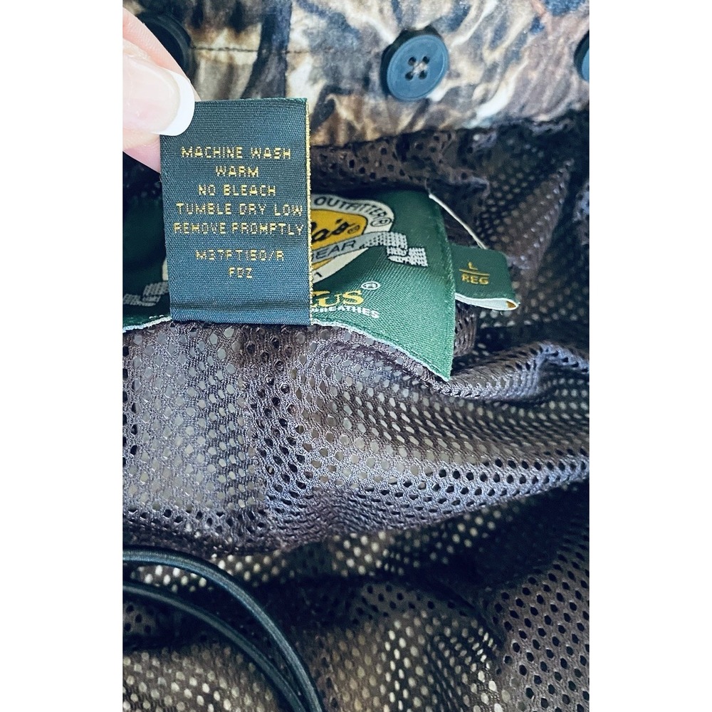Cabelas Pants Mens L x 30" Camo Dry Plus Seclusion 3D Cargo Hunting Cargo READ - Picture 11 of 12